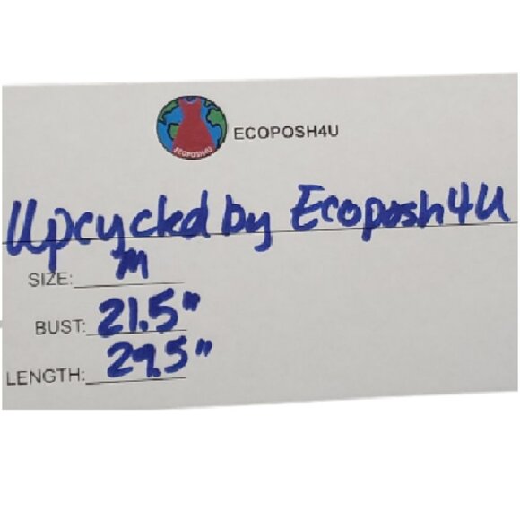 Upcycled Distressed Flannel with "Mia Wallace Pulp Fiction" Embroidered Patch M - Picture 5 of 5